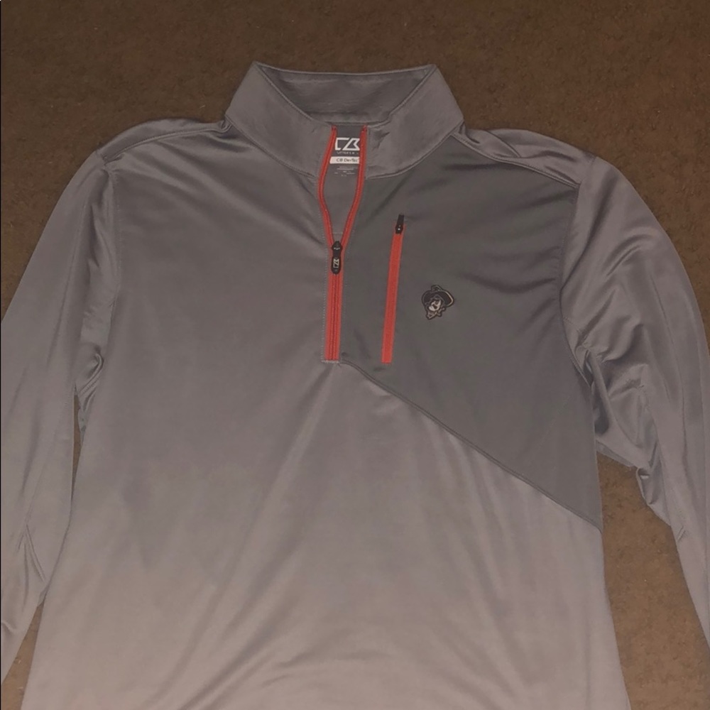 Large OSU 1/4 zip